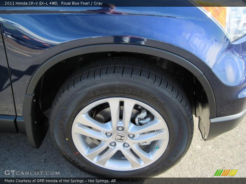 Royal Blue Pearl / Gray 2011 Honda CR-V EX-L 4WD