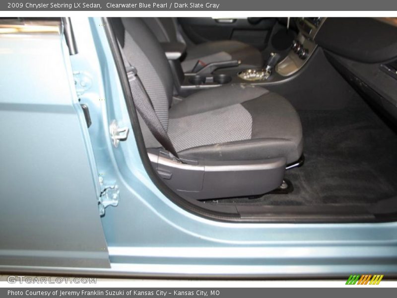 Clearwater Blue Pearl / Dark Slate Gray 2009 Chrysler Sebring LX Sedan