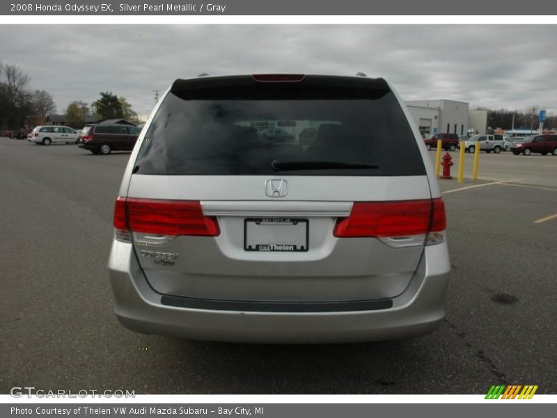 Silver Pearl Metallic / Gray 2008 Honda Odyssey EX