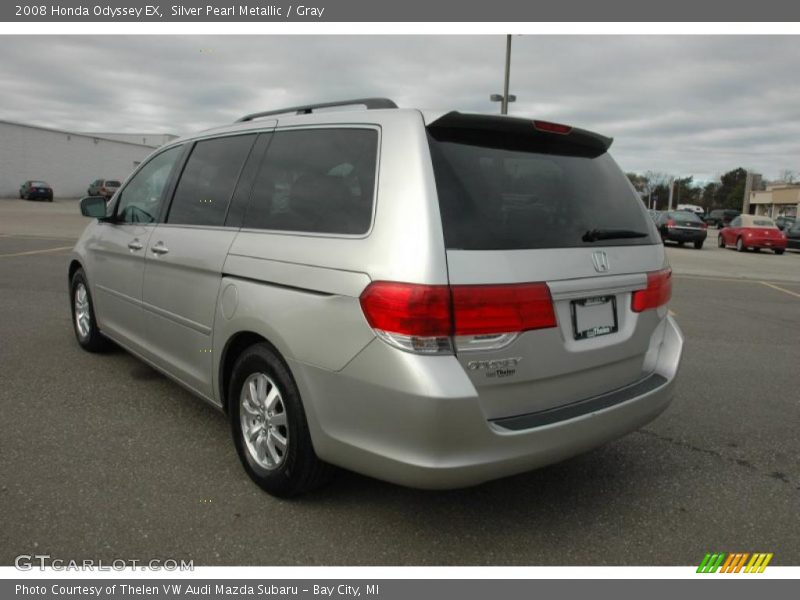 Silver Pearl Metallic / Gray 2008 Honda Odyssey EX