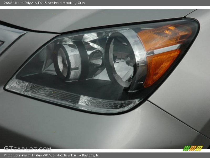 Silver Pearl Metallic / Gray 2008 Honda Odyssey EX