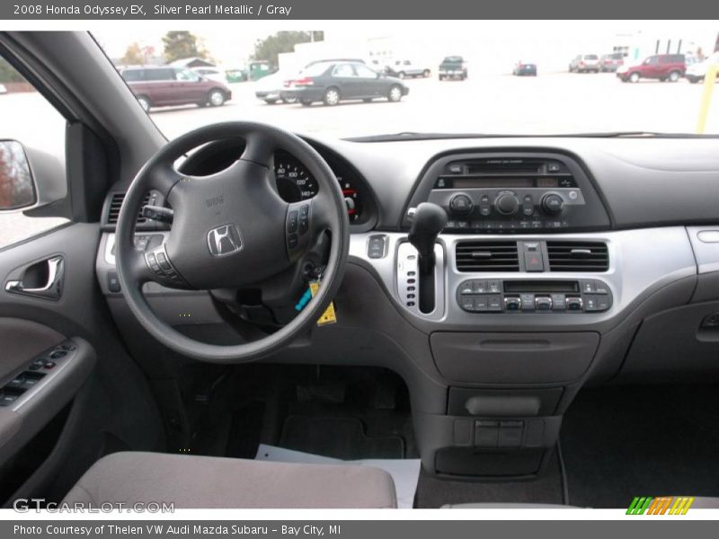 Silver Pearl Metallic / Gray 2008 Honda Odyssey EX