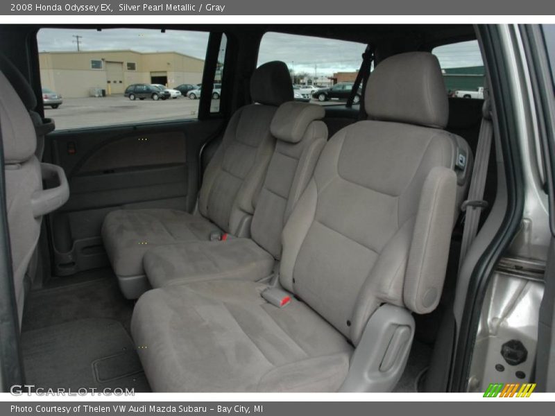 Silver Pearl Metallic / Gray 2008 Honda Odyssey EX