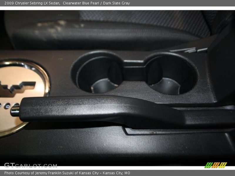 Clearwater Blue Pearl / Dark Slate Gray 2009 Chrysler Sebring LX Sedan