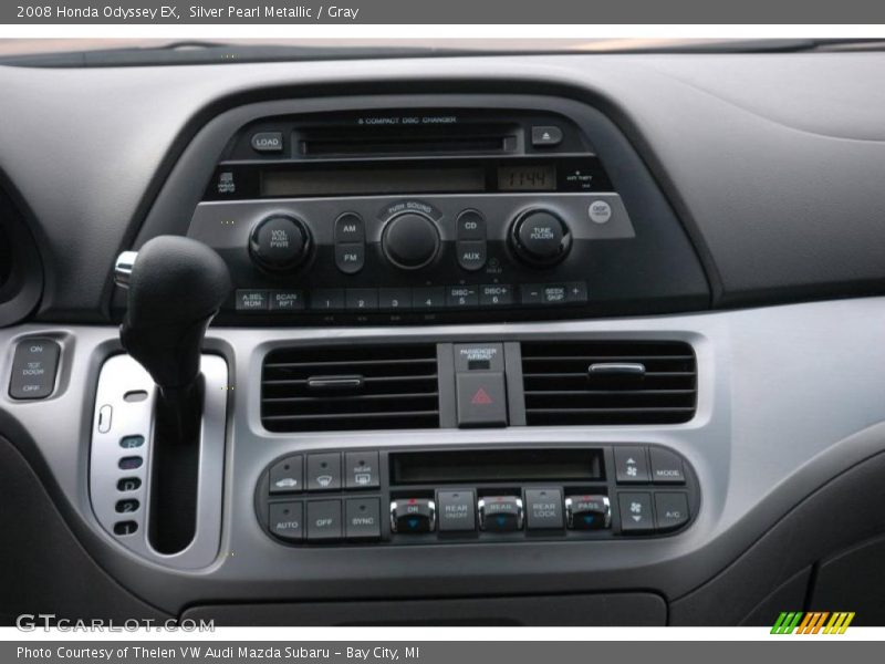 Silver Pearl Metallic / Gray 2008 Honda Odyssey EX