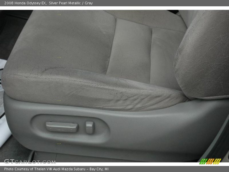 Silver Pearl Metallic / Gray 2008 Honda Odyssey EX