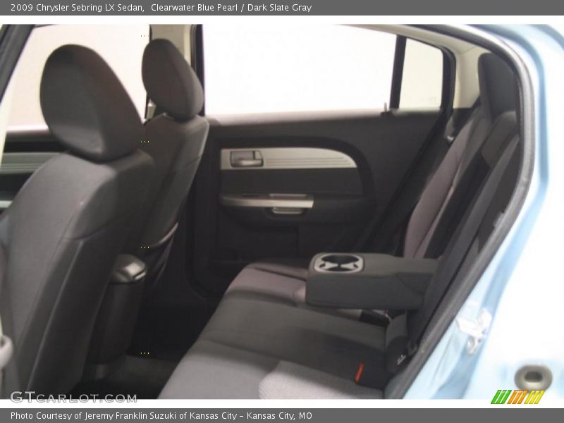Clearwater Blue Pearl / Dark Slate Gray 2009 Chrysler Sebring LX Sedan