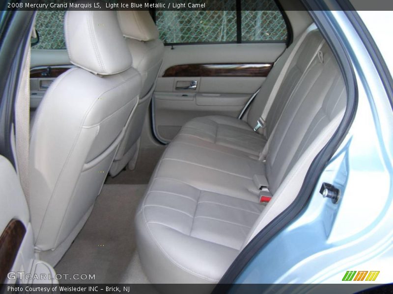 Light Ice Blue Metallic / Light Camel 2008 Mercury Grand Marquis LS