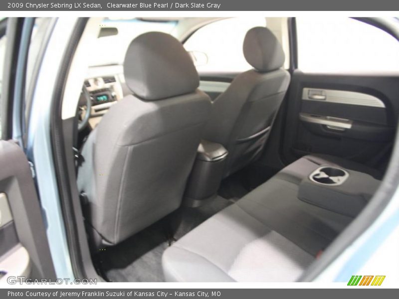 Clearwater Blue Pearl / Dark Slate Gray 2009 Chrysler Sebring LX Sedan