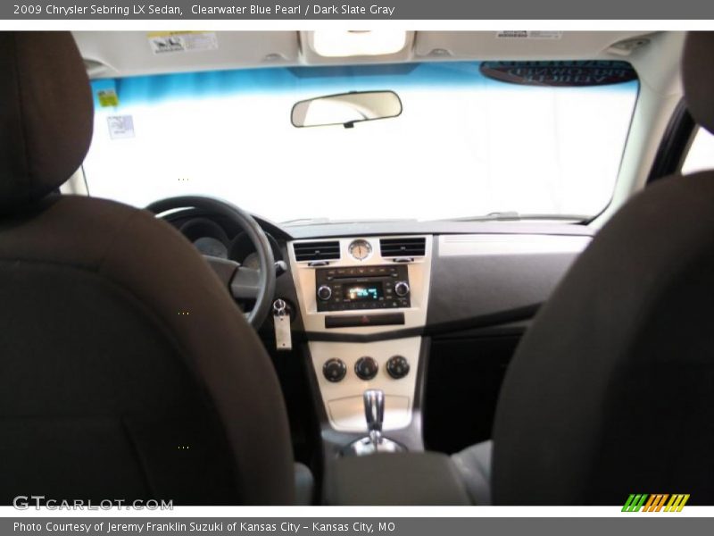 Clearwater Blue Pearl / Dark Slate Gray 2009 Chrysler Sebring LX Sedan