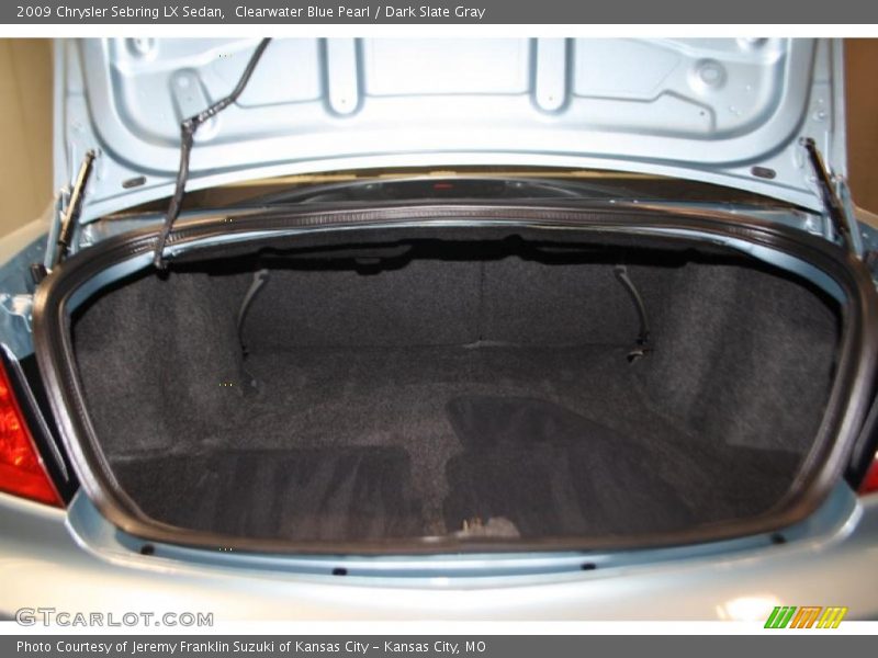 Clearwater Blue Pearl / Dark Slate Gray 2009 Chrysler Sebring LX Sedan
