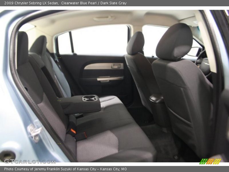 Clearwater Blue Pearl / Dark Slate Gray 2009 Chrysler Sebring LX Sedan
