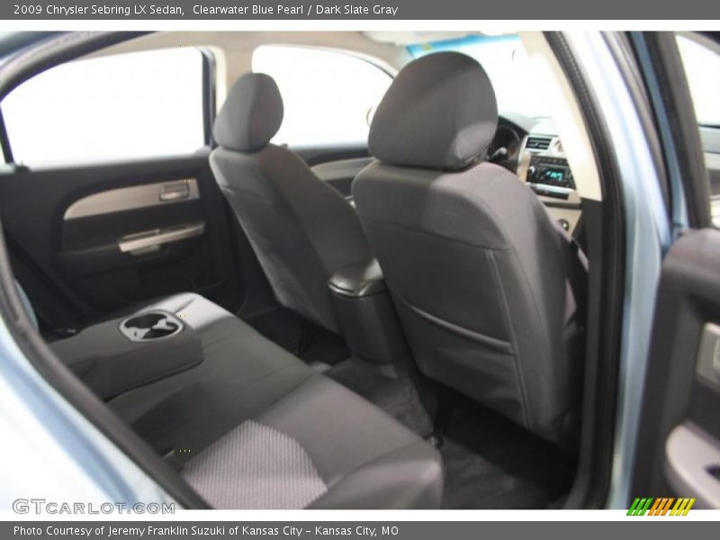 Clearwater Blue Pearl / Dark Slate Gray 2009 Chrysler Sebring LX Sedan