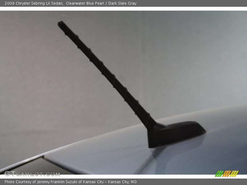 Clearwater Blue Pearl / Dark Slate Gray 2009 Chrysler Sebring LX Sedan