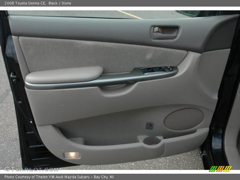 Black / Stone 2008 Toyota Sienna CE