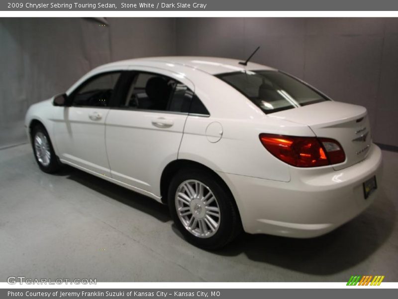 Stone White / Dark Slate Gray 2009 Chrysler Sebring Touring Sedan