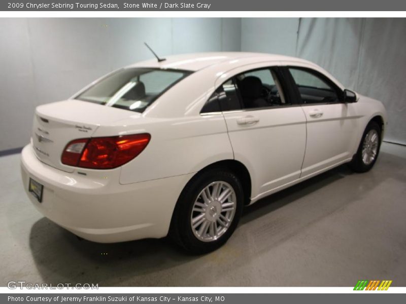 Stone White / Dark Slate Gray 2009 Chrysler Sebring Touring Sedan