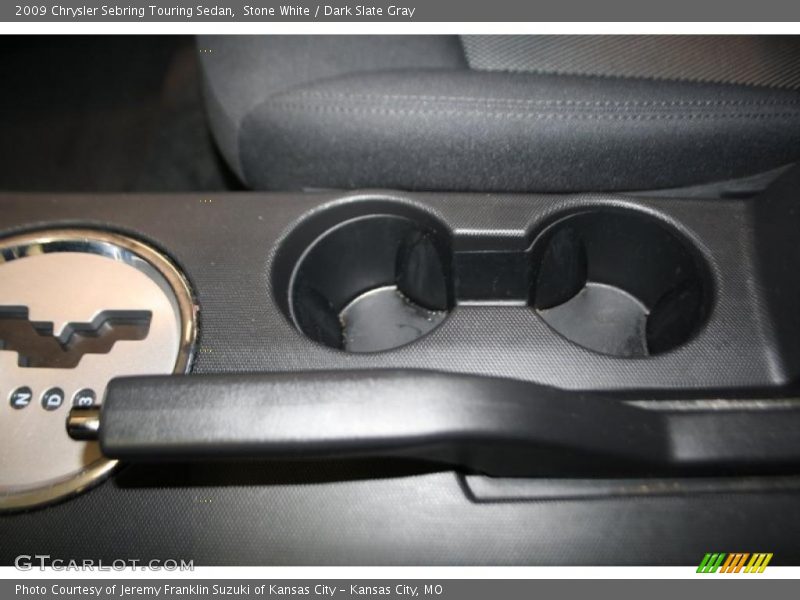 Stone White / Dark Slate Gray 2009 Chrysler Sebring Touring Sedan