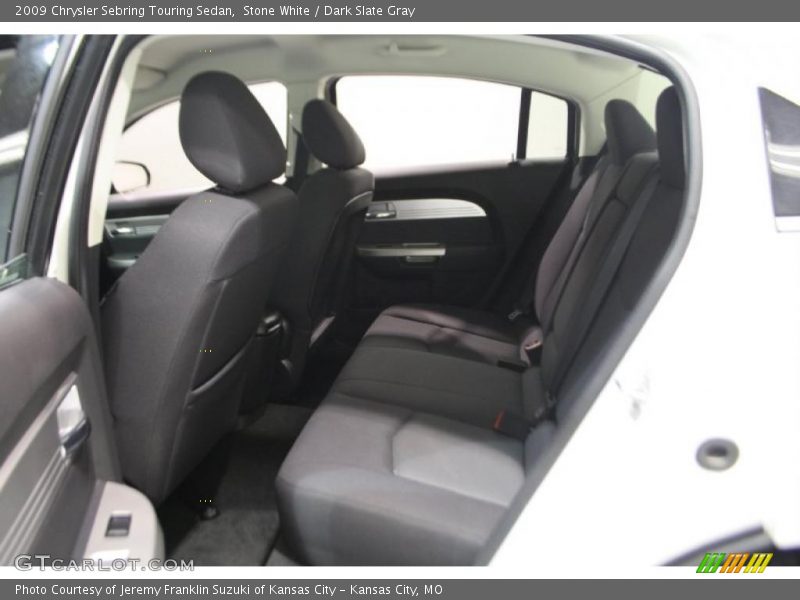 Stone White / Dark Slate Gray 2009 Chrysler Sebring Touring Sedan