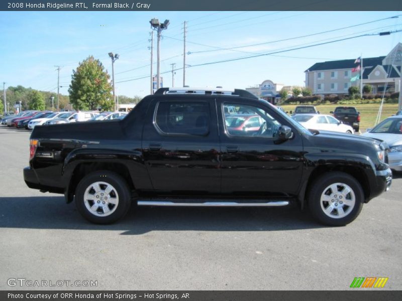 Formal Black / Gray 2008 Honda Ridgeline RTL