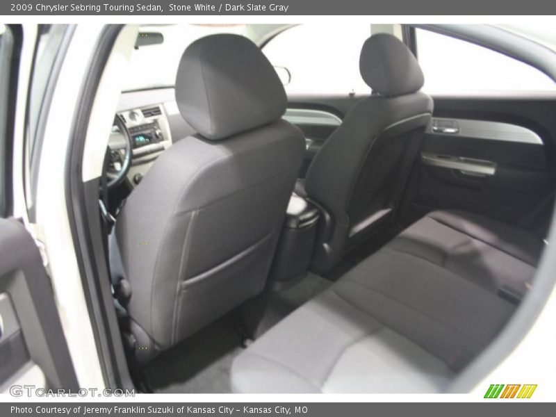 Stone White / Dark Slate Gray 2009 Chrysler Sebring Touring Sedan
