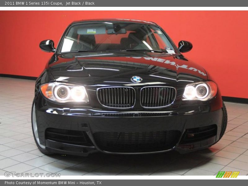 Jet Black / Black 2011 BMW 1 Series 135i Coupe