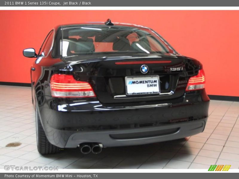 Jet Black / Black 2011 BMW 1 Series 135i Coupe