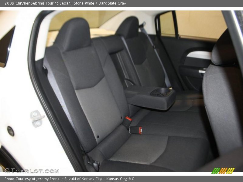 Stone White / Dark Slate Gray 2009 Chrysler Sebring Touring Sedan