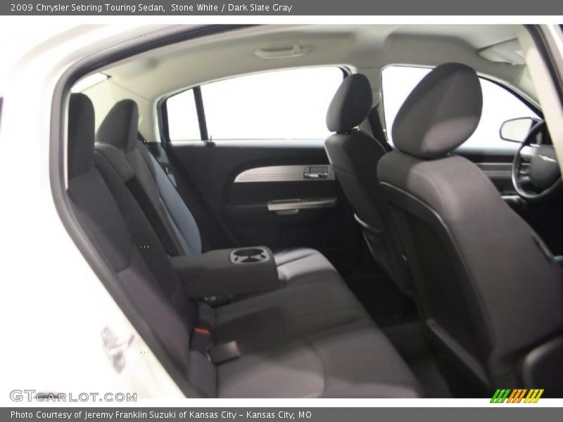 Stone White / Dark Slate Gray 2009 Chrysler Sebring Touring Sedan