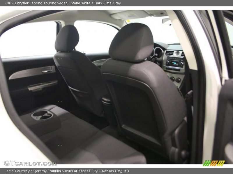 Stone White / Dark Slate Gray 2009 Chrysler Sebring Touring Sedan