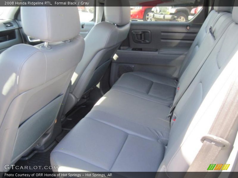 Formal Black / Gray 2008 Honda Ridgeline RTL