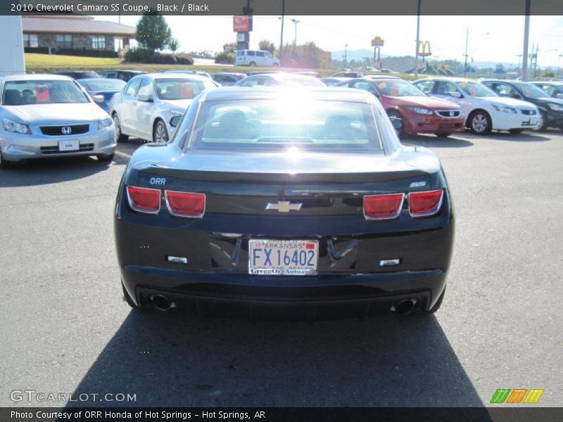 Black / Black 2010 Chevrolet Camaro SS Coupe