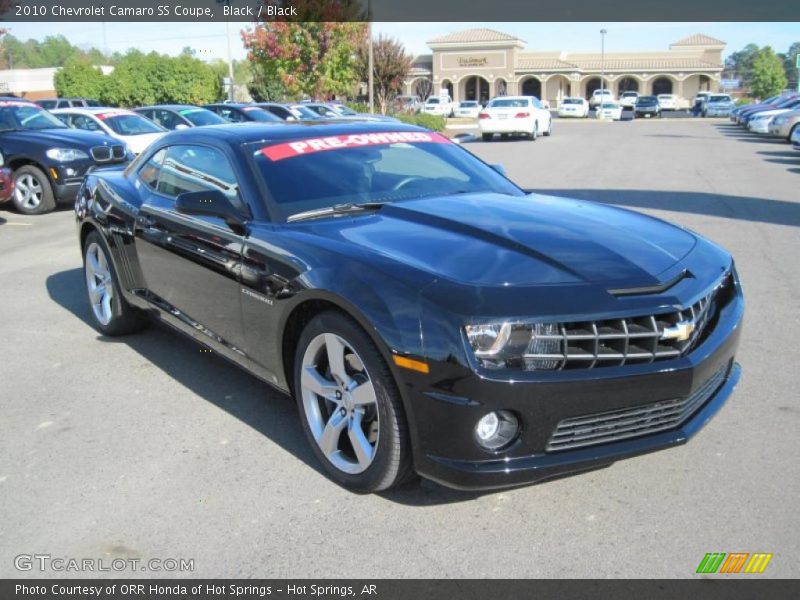 Black / Black 2010 Chevrolet Camaro SS Coupe