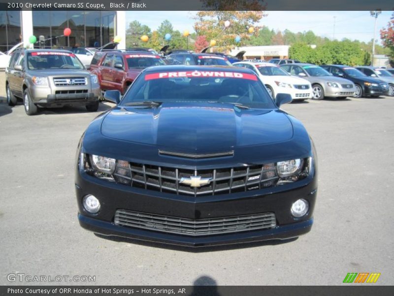 Black / Black 2010 Chevrolet Camaro SS Coupe