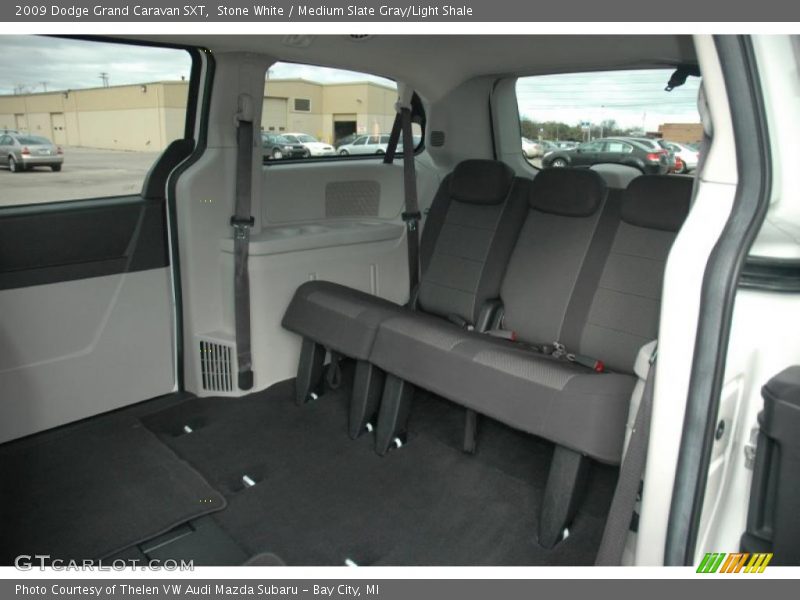 Stone White / Medium Slate Gray/Light Shale 2009 Dodge Grand Caravan SXT