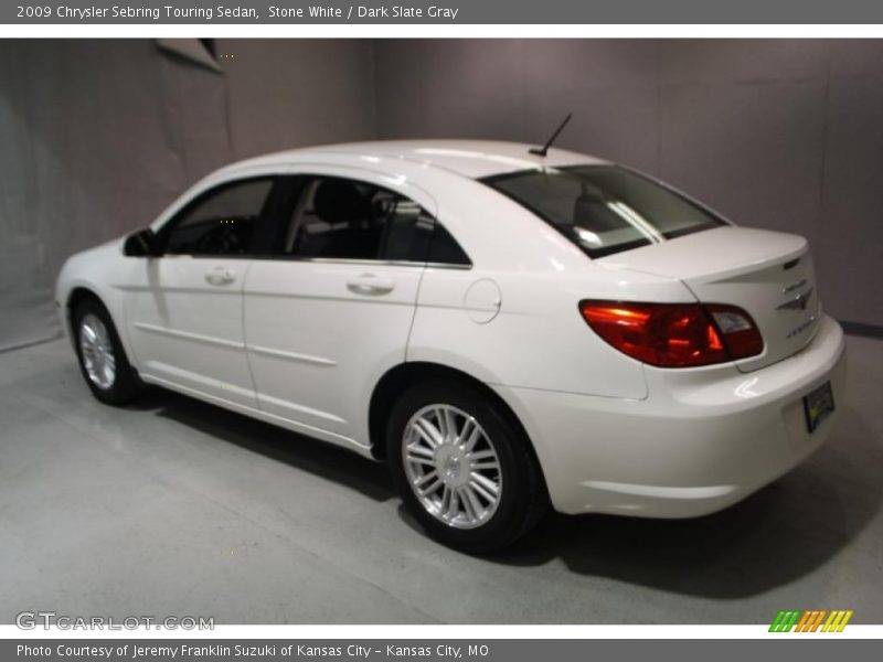 Stone White / Dark Slate Gray 2009 Chrysler Sebring Touring Sedan
