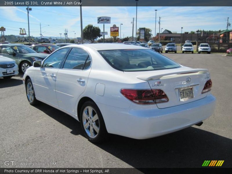 Crystal White / Ash Gray 2005 Lexus ES 330