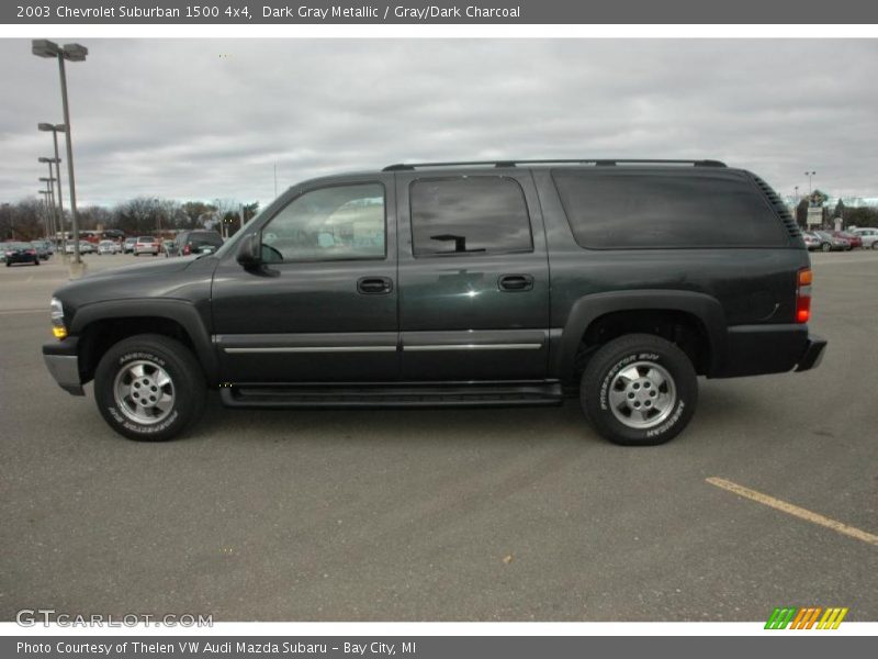 Dark Gray Metallic / Gray/Dark Charcoal 2003 Chevrolet Suburban 1500 4x4