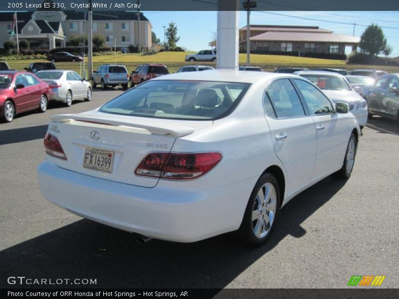 Crystal White / Ash Gray 2005 Lexus ES 330