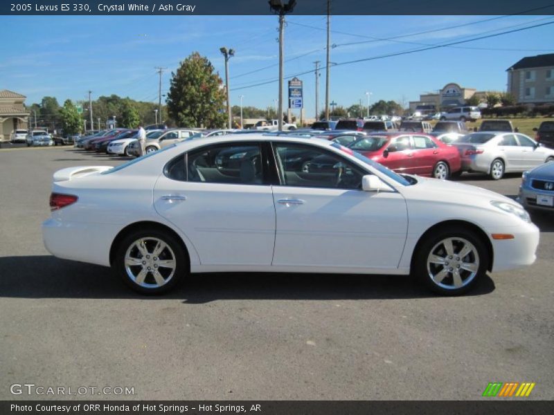 Crystal White / Ash Gray 2005 Lexus ES 330