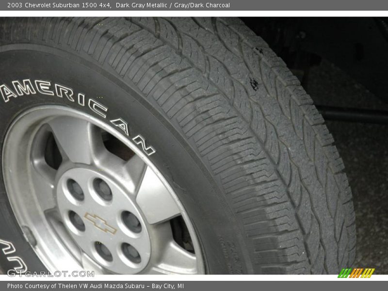 Dark Gray Metallic / Gray/Dark Charcoal 2003 Chevrolet Suburban 1500 4x4