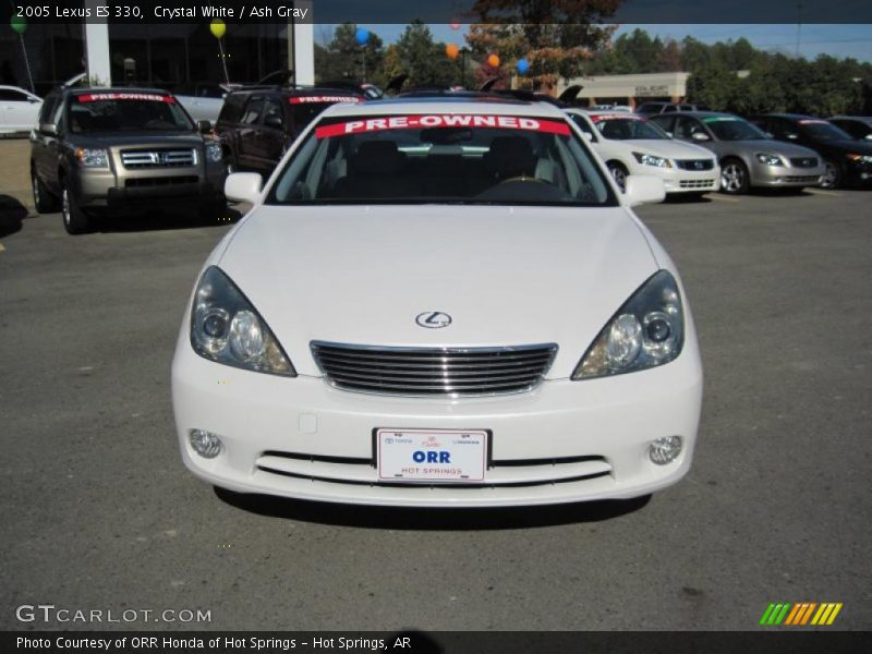 Crystal White / Ash Gray 2005 Lexus ES 330