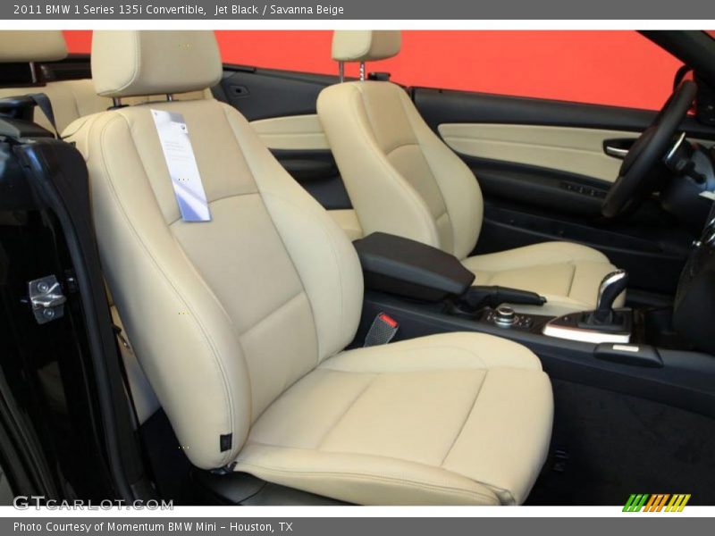  2011 1 Series 135i Convertible Savanna Beige Interior