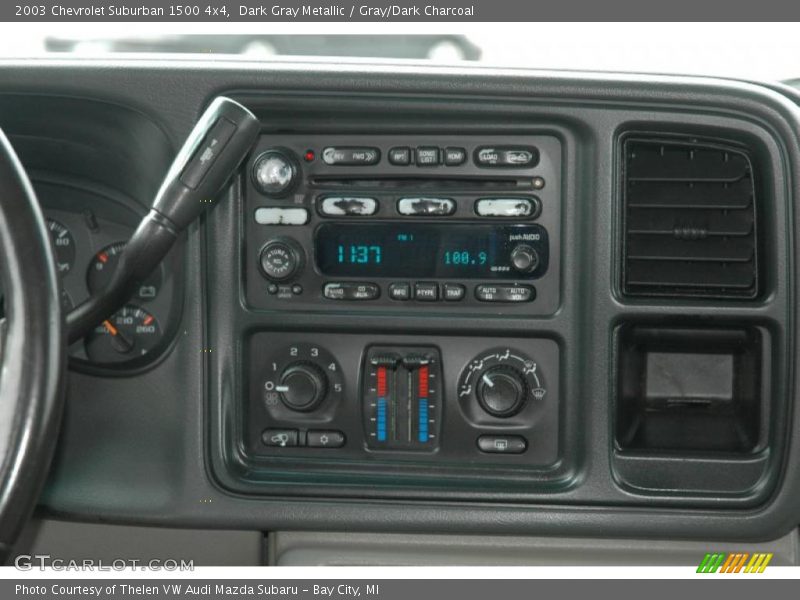 Dark Gray Metallic / Gray/Dark Charcoal 2003 Chevrolet Suburban 1500 4x4