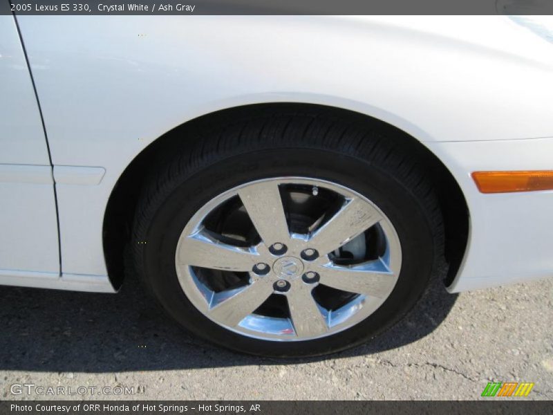 Crystal White / Ash Gray 2005 Lexus ES 330