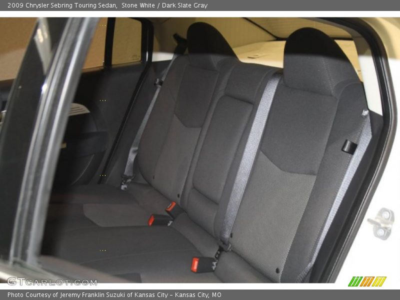 Stone White / Dark Slate Gray 2009 Chrysler Sebring Touring Sedan