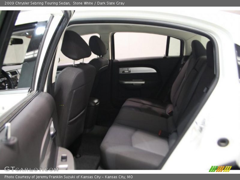 Stone White / Dark Slate Gray 2009 Chrysler Sebring Touring Sedan