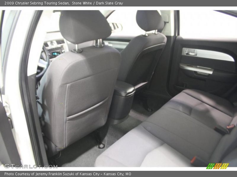 Stone White / Dark Slate Gray 2009 Chrysler Sebring Touring Sedan