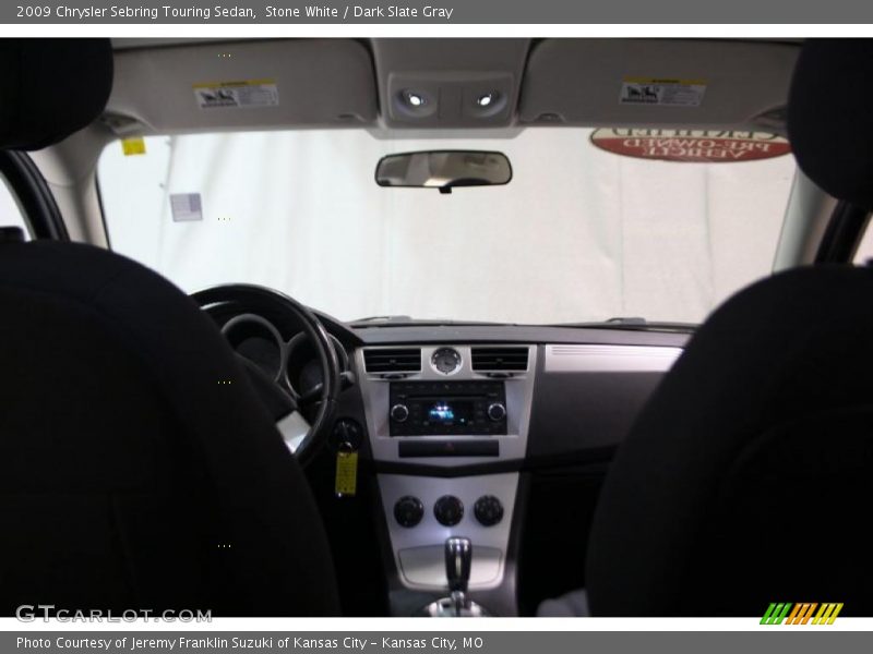 Stone White / Dark Slate Gray 2009 Chrysler Sebring Touring Sedan