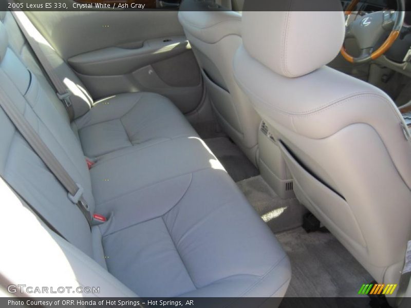 Crystal White / Ash Gray 2005 Lexus ES 330
